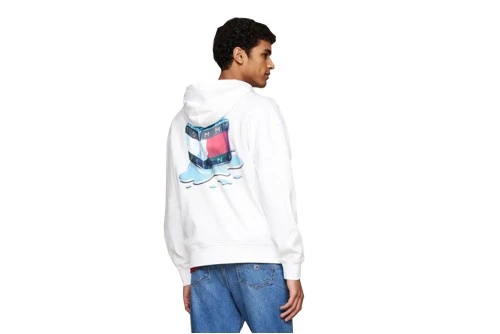 Tommy Jeans Rlx Novelty Graphic Hoodie Ανδρικό (DM0DM20500 YBR)
