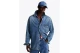 Tommy Jeans Relaxed Ανδρικό Τζιν Μακρυμάνικο Πουκάμισο Μπλε