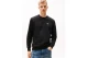 Tommy Jeans Tonal Badge Ανδρική Μακρυμάνικη Μπλούζα Μαύρη