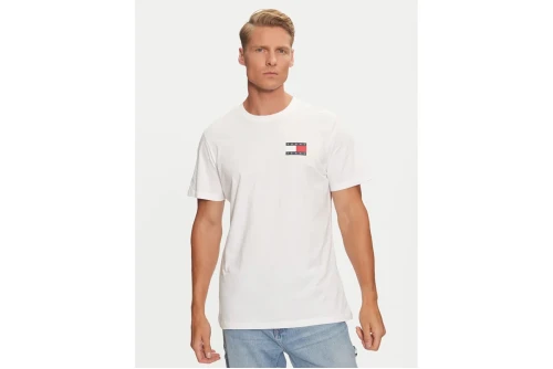 Tommy Jeans Logo Slim Jersey T-Shirt Ανδρικό (DM0DM20740 YBR)