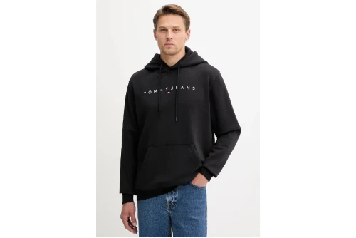 Tommy Jeans Linear Logo Embroidery Hoodie Ανδρικό (DM0DM20746 BDS)