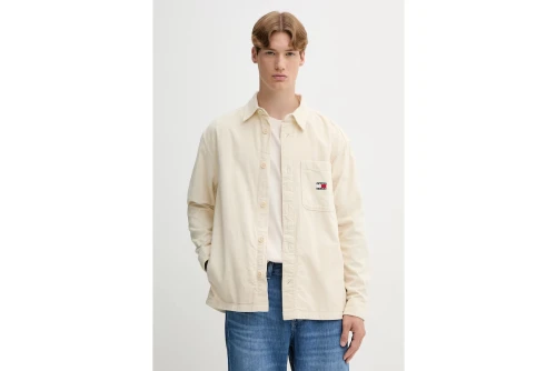 Tommy Jeans Brick Cord Overshirt Πουκάμισο Μακρυμάνικο Ανδρικό (DM0DM21698 ACH)