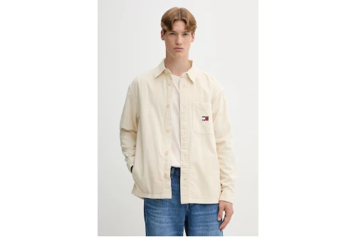 Tommy Jeans Brick Cord Overshirt Πουκάμισο Μακρυμάνικο Ανδρικό (DM0DM21698 ACH)