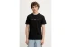 Tommy Jeans Linear Ανδρικό Κοντομάνικο T-shirt Μαύρο 