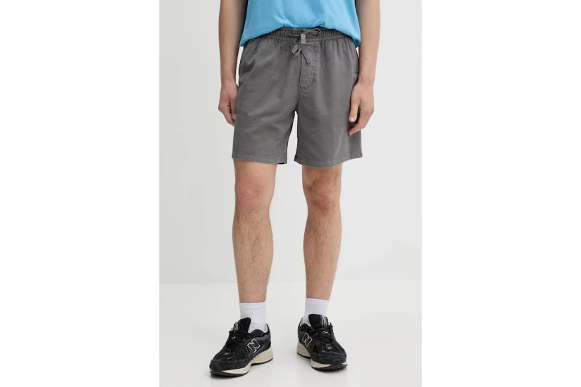 Tommy Jeans Twill Loose Beach Ανδρική Casual Βερμούδα Γκρι