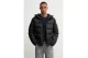 Tommy Jeans Tonal Logo Ανδρικό Puffer Μπουφάν με Κουκούλα Μαύρο