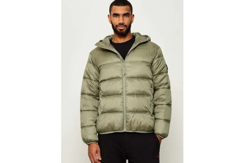 Tommy Jeans Tonal Logo Hooded Μπουφάν Puffer Ανδρικό (DM0DM22044 M1L)