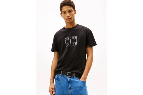 Tommy Jeans Logo Stamp T-Shirt Ανδρικό (DM0DM22317 BDS)