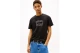 Tommy Jeans Logo Stamp Ανδρικό Κοντομάνικο T-Shirt Μαύρο