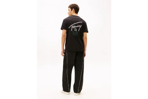 Tommy Jeans Signature Back Logo T-Shirt Ανδρικό (DM0DM22320 BDS)