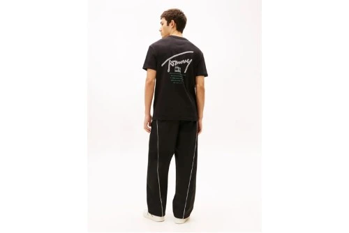 Tommy Jeans Signature Back Logo T-Shirt Ανδρικό (DM0DM22320 BDS)