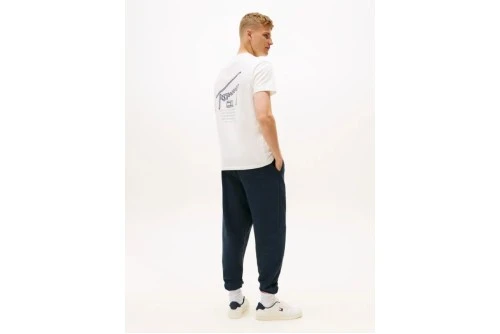 Tommy Jeans Signature Back Logo T-Shirt Ανδρικό (DM0DM22320 YBL)