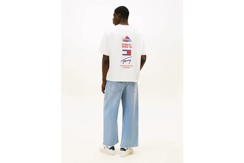 Tommy Jeans 90S Multi Back Logo T-Shirt Ανδρικό (DM0DM22337 YBH)
