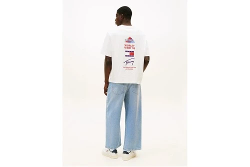 Tommy Jeans 90S Multi Back Logo T-Shirt Ανδρικό (DM0DM22337 YBH)