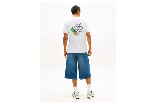 Tommy Jeans Signature Back Logo Jersey T-Shirt Ανδρικό (DM0DM22533 P08)