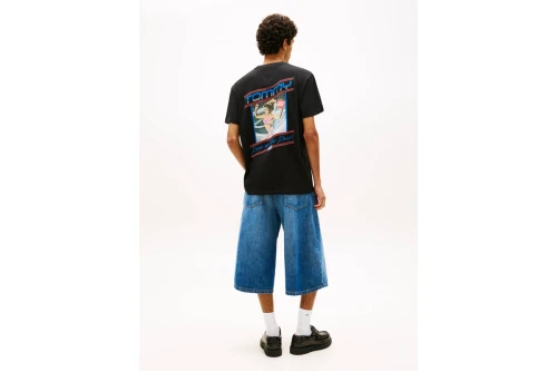 Tommy Jeans Regular Fit Poster T-Shirt Ανδρικό (DM0DM22541 BDS)