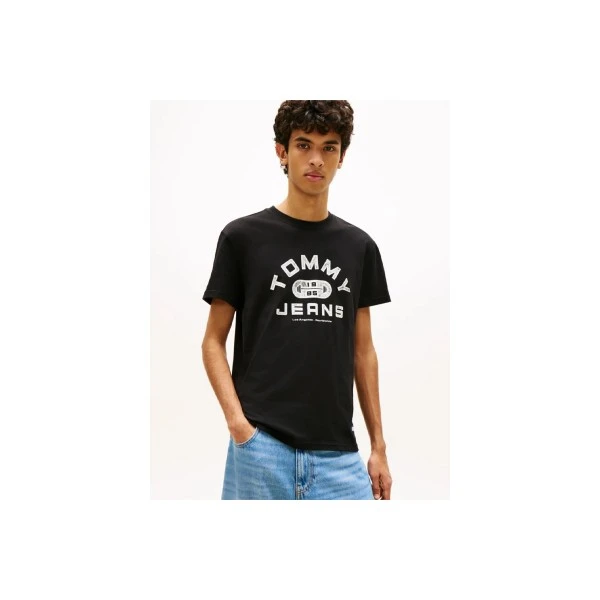 Tommy Jeans Graphic Jersey T-Shirt Ανδρικό (DM0DM22551 BDS)