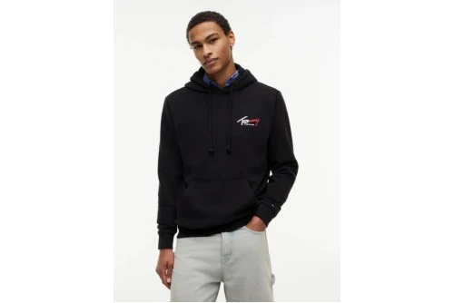 Tommy Jeans Regular Fit Entry Sign Hoodie Ανδρικό (DM0DM22680 BDS)