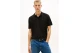 Tommy Jeans Regular Essential Ανδρικό Κοντομάνικο Polo Μαύρο
