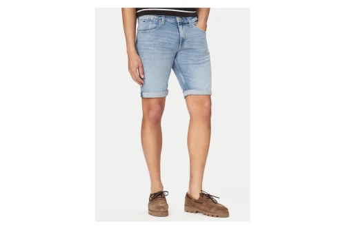 Tommy Jeans Ronnie Whiskered Slim Βερμούδα Τζιν Ανδρική (DM0DM22979 1AS)