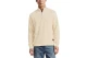 Tommy Jeans Waffle Knit Relaxed Ανδρική Μακρυμάνικη Πλεκτή Μπλούζα με Φερμουάρ Μπεζ