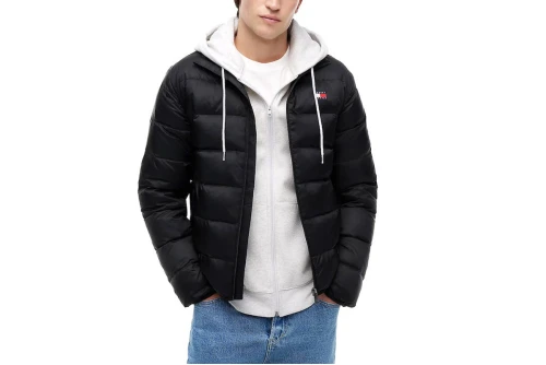 Tommy Jeans Lightweight Down Ripstop Μπουφάν Puffer Ανδρικό Μπουφάν (DM0DM23231 BDS)