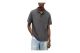 Tommy Jeans Washed Waffle Knit Ανδρικό Κοντομάνικο T-Shirt Polo Ανθρακί