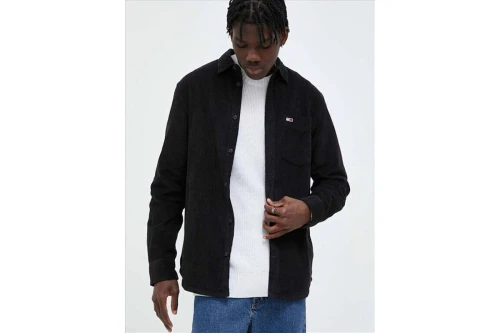 Tommy Jeans Patch Pocket Corduroy Πουκάμισο Μακρυμάνικο Ανδρικό (DM0DM23705 BDS)