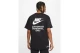 Nike Sportswear Ανδρικό Κοντομάνικο T-Shirt Μαύρο, Λευκό