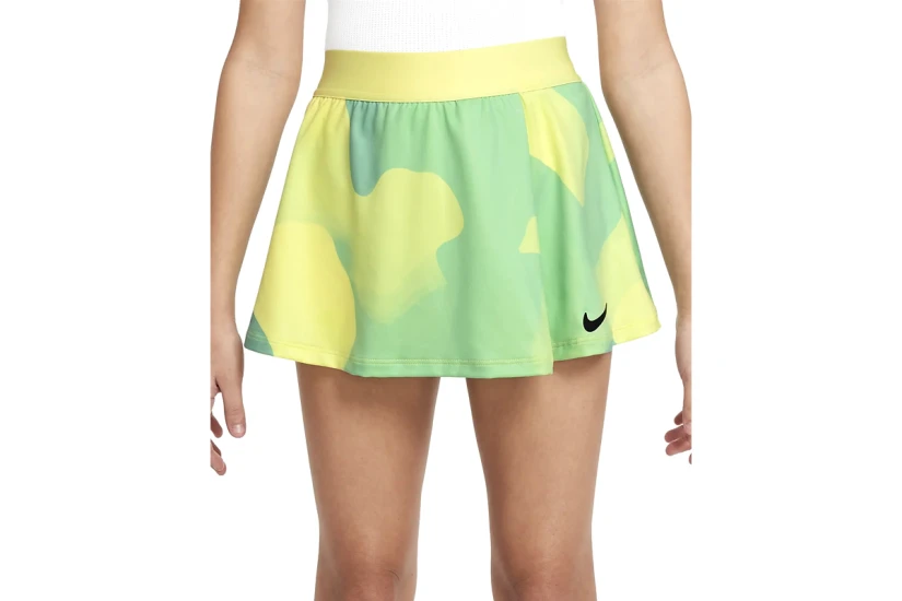 Nike Court Victory Kids Dri-FIT Φούστα Κίτρινη, Πράσινη