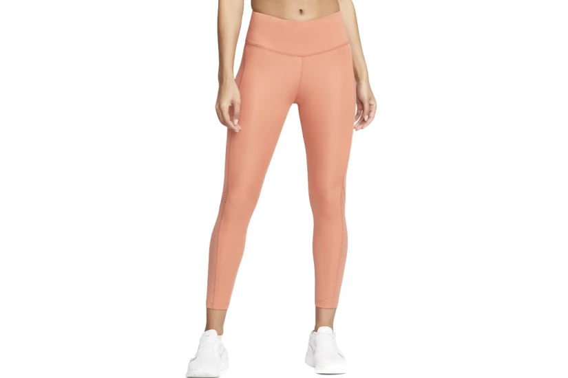 Nike Dri-FIT Γυναικείο Κολάν Κάπρι Πορτοκαλί