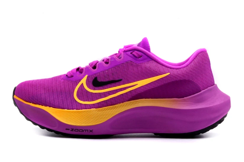 Nike Zoom Fly 5 Γυναικεία Αθλητικά Παπούτσια Μωβ, Κίτρινα