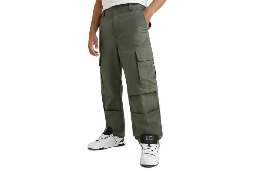 Tommy Jeans Tjm Aiden Baggy Cargo Pant Παντελόνι Cargo Ανδρικό (DMDM15970 MRY)