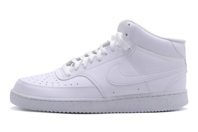 Nike Court Vision Mid Ανδρικά Sneakers Λευκά