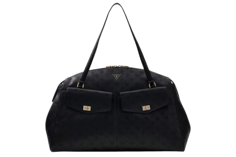 Guess Blake Dome Τσάντα Tote (DP2222025 BLACK LOGO)