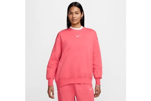 Nike Sportswear Phoenix Fleece Μπλούζα Με Λαιμόκοψη Γυναικεία (DQ5733 629)