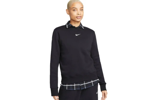 Nike Sportswear Phoenix Fleece Μπλούζα Με Λαιμόκοψη Γυναικεία (DQ5751 010)