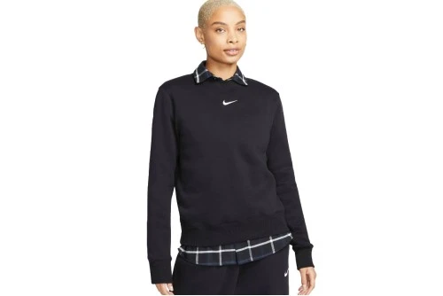 Nike Sportswear Phoenix Fleece Μπλούζα Με Λαιμόκοψη Γυναικεία (DQ5751 010)