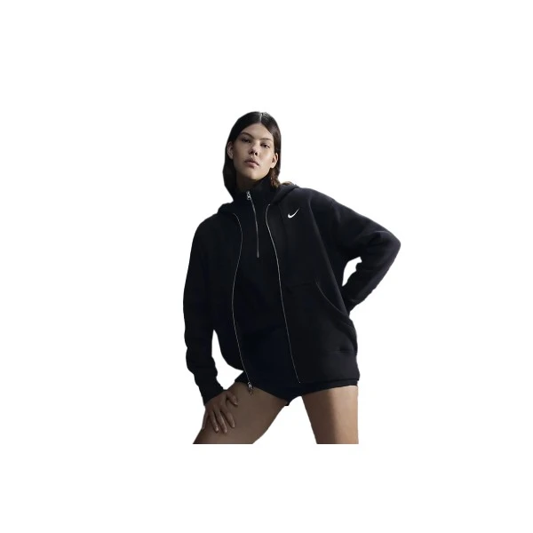 Nike Sportswear Phoenix Fleece Ζακέτα Βαμβακερή Γυναικεία (DQ5758 010)