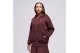 Nike Sportswear Phoenix Fleece Γυναικεία Ζακέτα με Κουκούλα Μπορντό