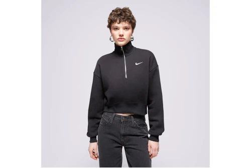Nike Sportswear Phoenix Fleece Μπλούζα Με Φερμουάρ Γυναικεία (DQ5767 010)