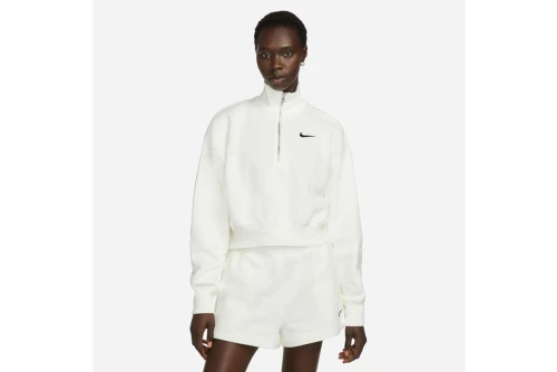 Nike Sportswear Phoenix Fleece Μπλούζα Με Φερμουάρ Γυναικεία (DQ5767 133)