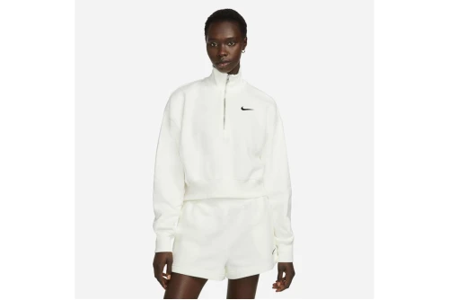 Nike Sportswear Phoenix Fleece Μπλούζα Με Φερμουάρ Γυναικεία (DQ5767 133)