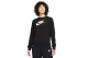 Nike Sportswear Club Fleece Γυναικείο Φούτερ Μαύρο