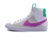Nike Blazer Mid 77 Παιδικά Sneakers Λευκά, Μπεζ, Πράσινα, Μωβ