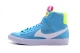 Nike Blazer Mid 77 Παιδικά Sneakers Γαλάζια, Λευκά, Κίτρινα