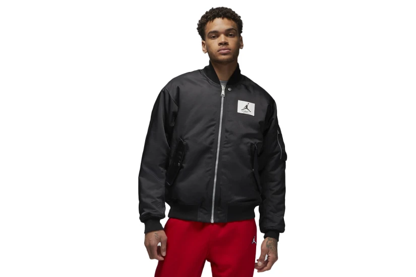 Jordan Essential Ανδρικό Bomber Μπουφάν Μαύρο