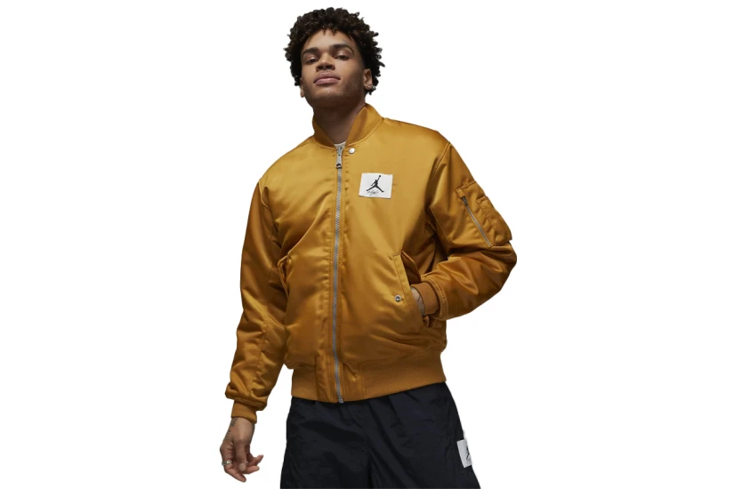 Jordan Essential Ανδρικό Bomber Μπουφάν Καφέ