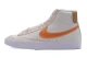 Nike Blazer Mid 77 EMB Ανδρικά Sneakers Λευκά, Μπεζ, Πορτοκαλί