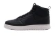 Nike Court Vision Mid Ανδρικά Χειμερινά Sneakers Μαύρα, Λευκά